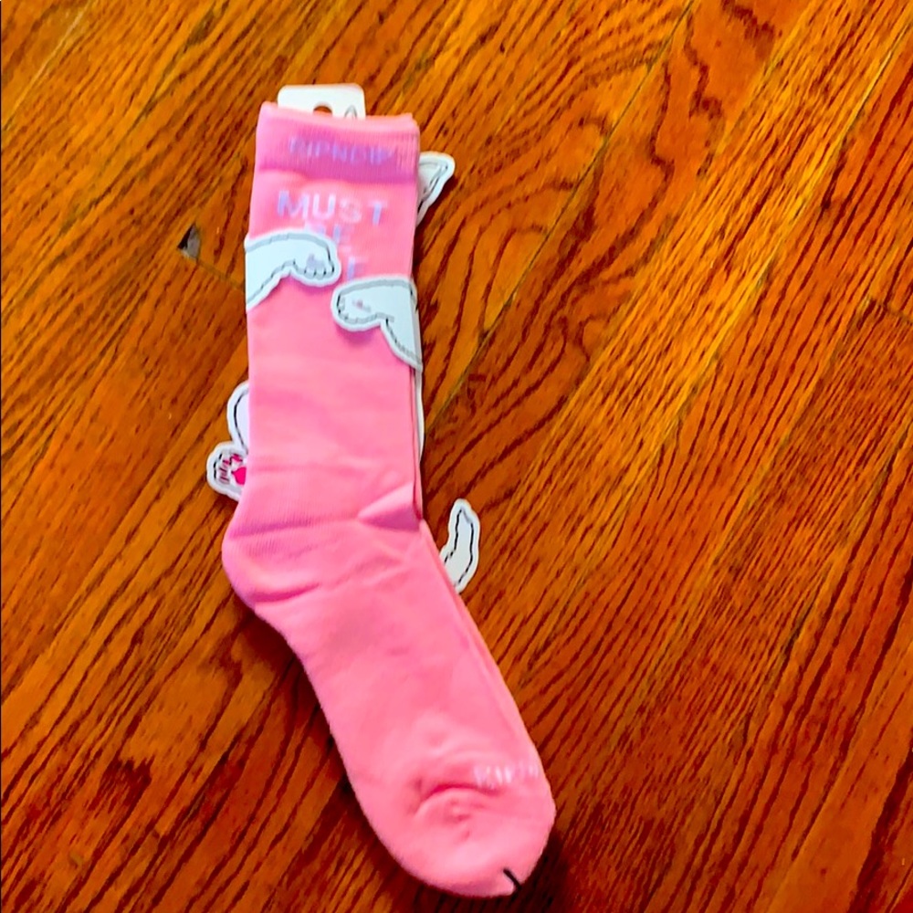 RIPNDIP Must Be Nice socks in pink